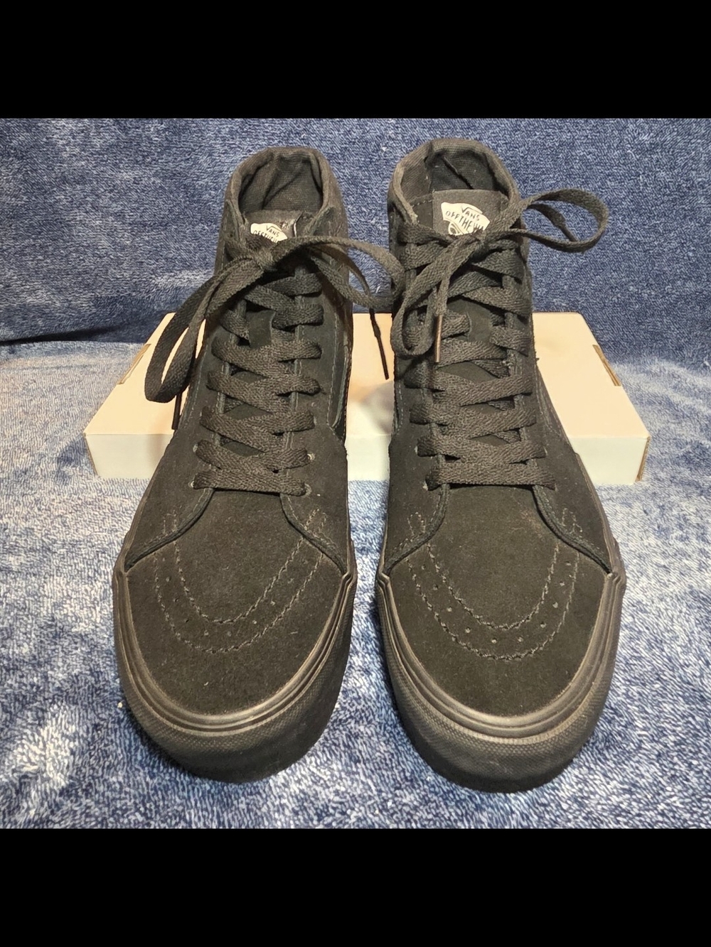 Vans Sk8-Hi Tapered Stackform "Blackout" - Picture 3 of 7